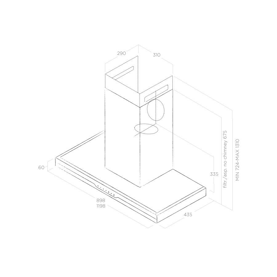 Elica boxin ix a 60 схема встраивания